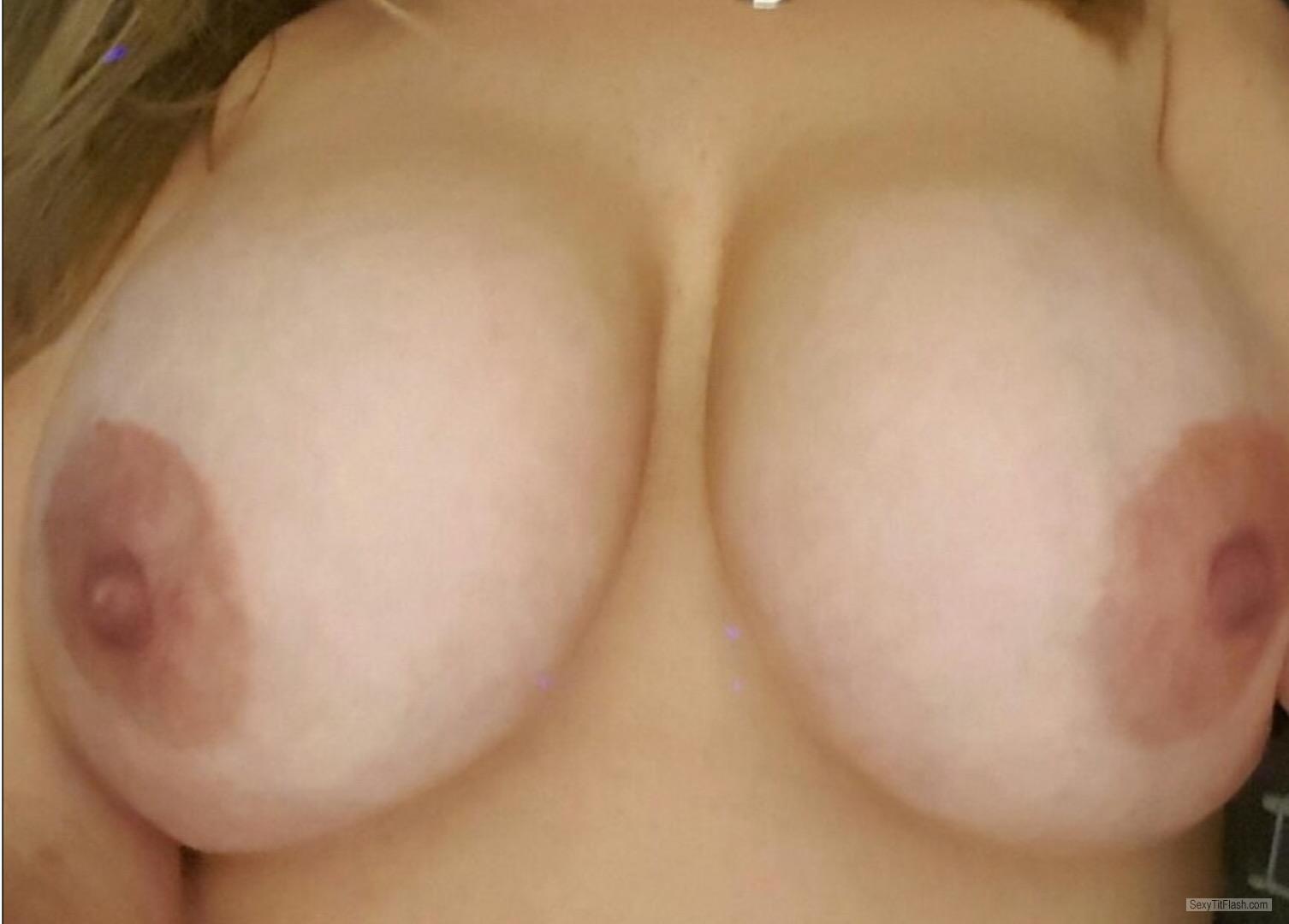 Tit Flash: My Big Tits (Selfie) - Mandyb from United Kingdom